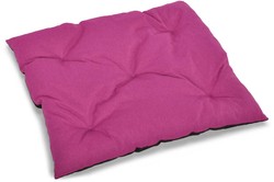 Duża poduszka legowisko dla psa 75x65 cm  - różowa
