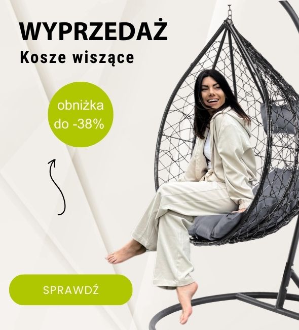 Kosze wiszące kokony